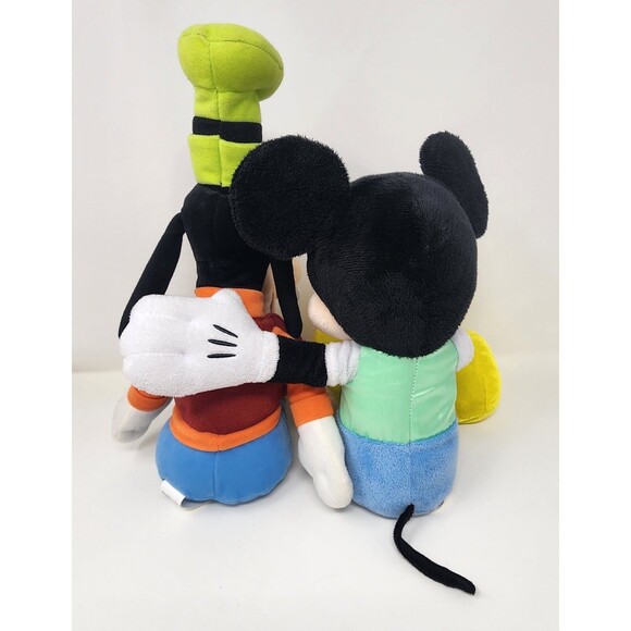 Disney Mickey Mouse And Goofy Plush 16" Just Play Stuffed Toys Dolls Classic - Picture 5 of 14